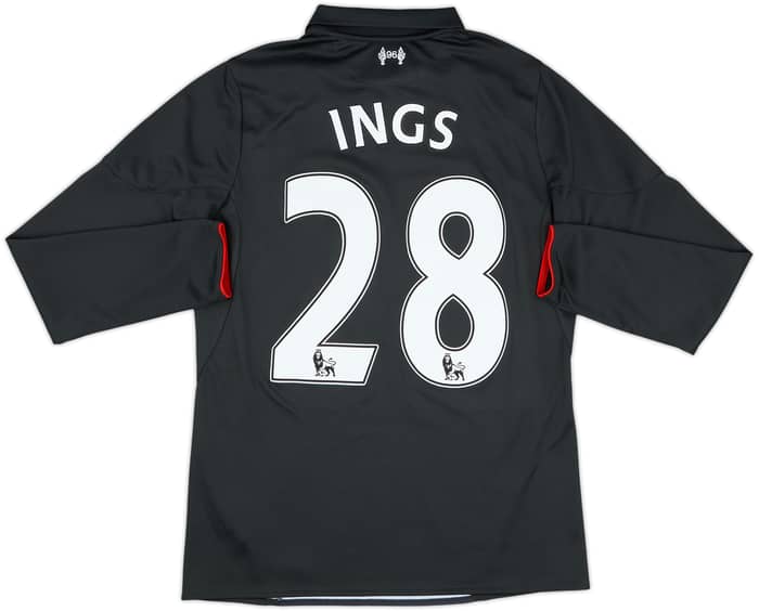 2015-16 Liverpool Third L/S Shirt Ings #28 - 7/10 - (S)