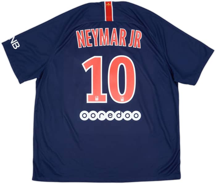 2018-19 Paris Saint-Germain Home Shirt Neymar Jr #10 - 7/10 - (XXL)