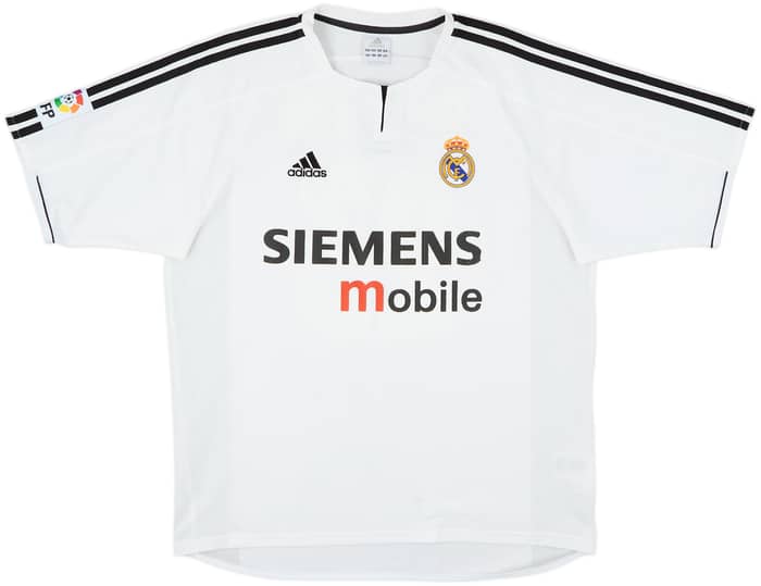 2003-04 Real Madrid Home Shirt Beckham #23 - 7/10 - (L)