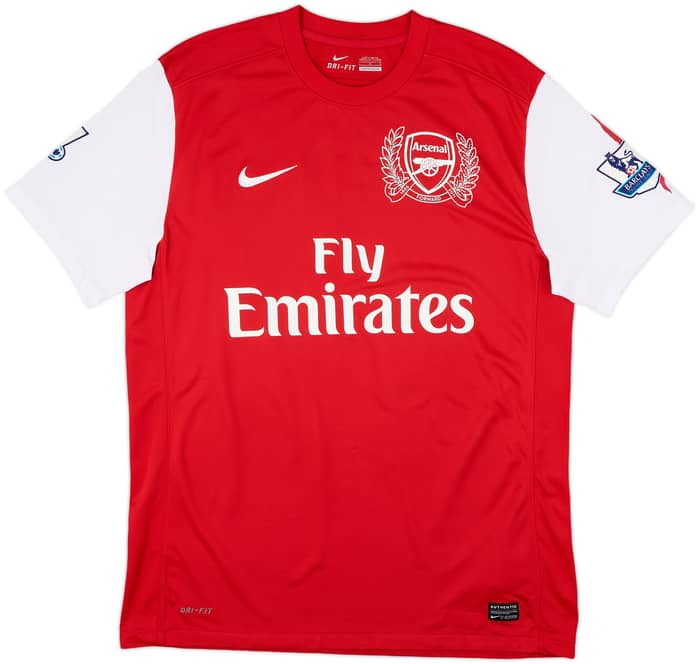 2012-14 Arsenal Home Shirt Giroud #12 - 9/10 - (L)