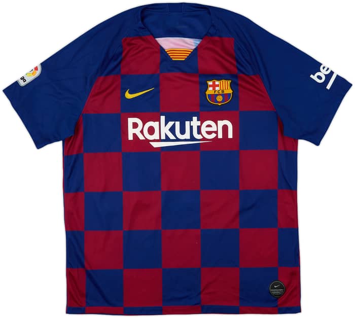 2019-20 Barcelona Home Shirt F.De Jong #21 - 8/10 - (XL)