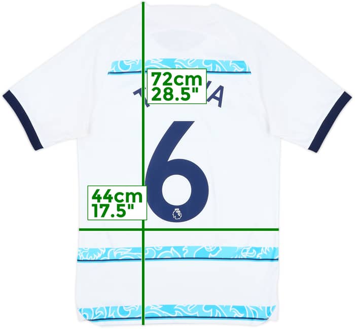 2022-23 Chelsea Away Shirt T.Silva #6 - 8/10 - (S)