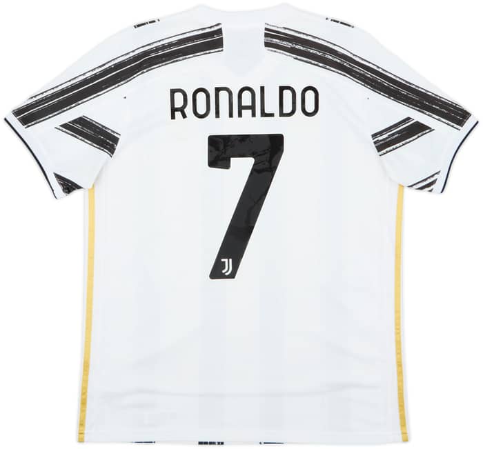 2020-21 Juventus Home Shirt Ronaldo #7 - 8/10 - (L)