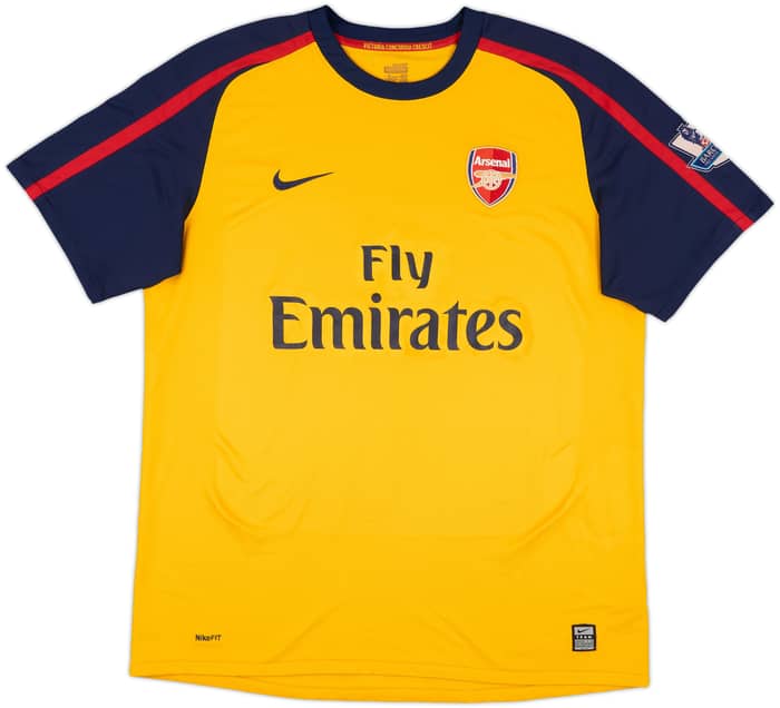 2008-09 Arsenal Away Shirt Fabregas #4 - 4/10 - (XL)