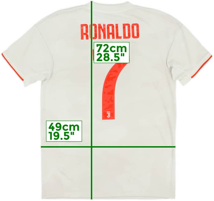 2019-20 Juventus Away Shirt Ronaldo #7 - 6/10 - (S)