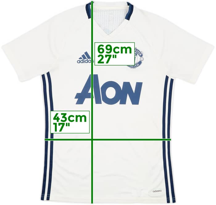 2016-17 Manchester United adizero Training Shirt - 6/10 - (S)