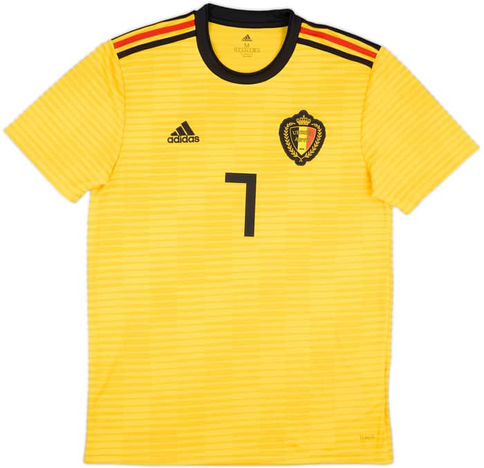2018-19 Belgium Away Shirt De Bruyne #7 - 8/10 - (M)