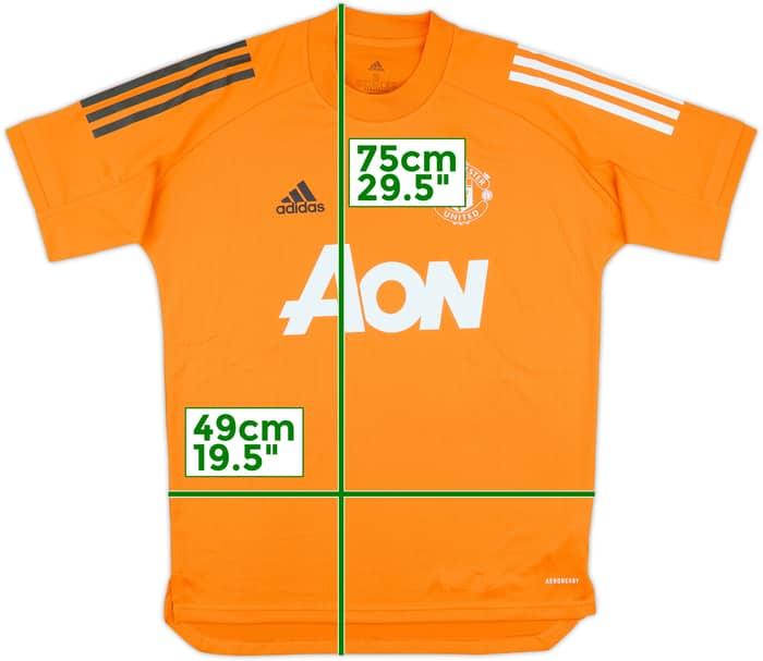 2020-21 Manchester United adidas Training Shirt - 8/10 - (S)