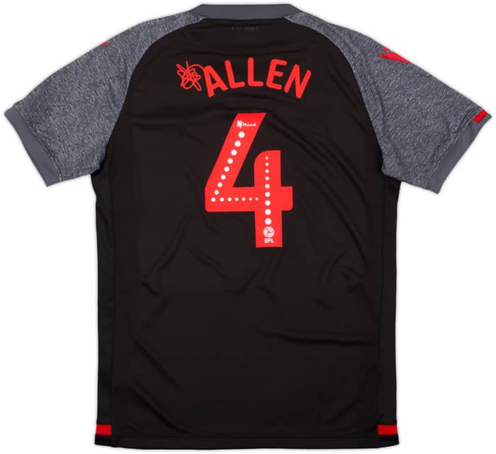 2019-20 Stoke City Away Shirt Allen #4 - 9/10 - (XL)