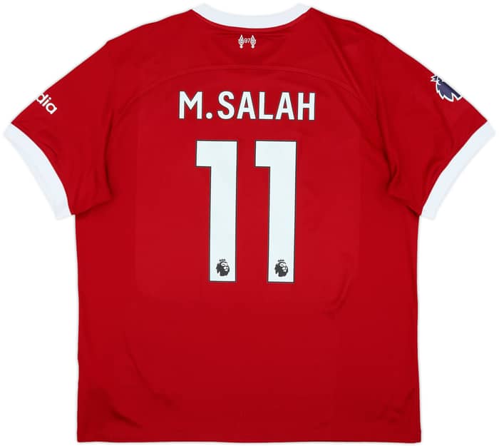 2023-24 Liverpool Home Shirt M.Salah #11 - 10/10 - (XL)
