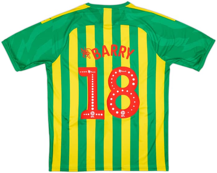2019-20 West Brom Away Shirt Barry #18 - 8/10 - (L)