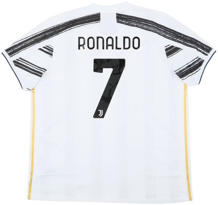 2020-21 Juventus Home Shirt Ronaldo #7 - 8/10 - (XXL)