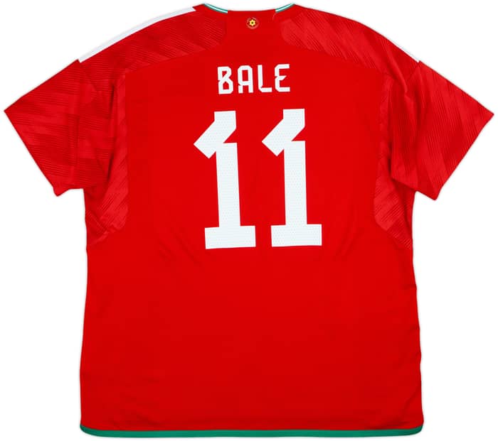 2022-24 Wales Home Shirt Bale #11 - 8/10 - (XXL)