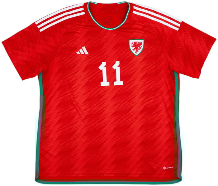 2022-24 Wales Home Shirt Bale #11 - 8/10 - (XXL)