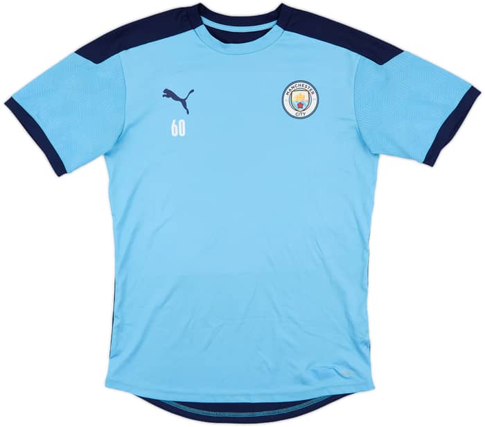 2020-21 Manchester City Player Issue Puma Training Shirt #60 - 7/10 - (M)