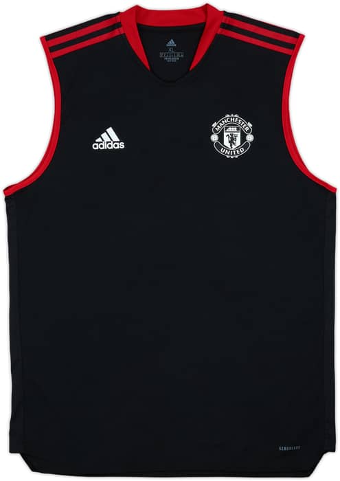 2021-22 Manchester United adidas Training Vest - 9/10 - (XL)