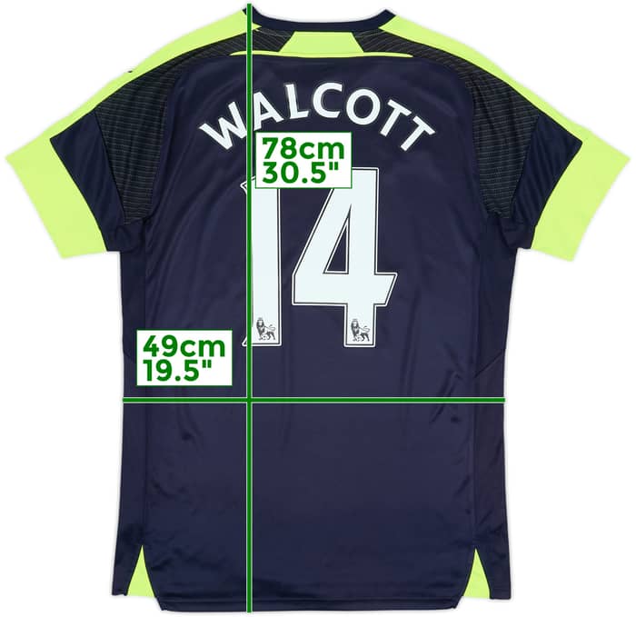 2016-17 Arsenal Third Shirt Walcott #14 - 9/10 - (M)