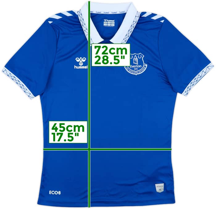 2023-24 Everton Home Shirt - 8/10 - (S)