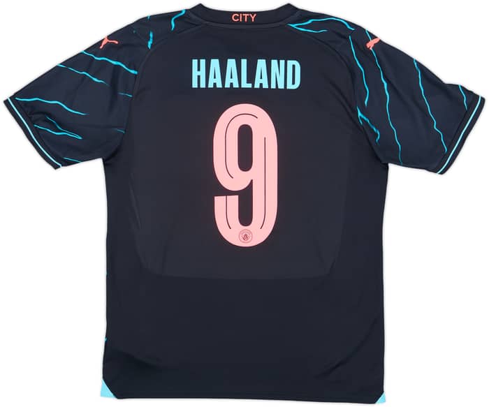 2023-24 Manchester City Third Shirt Haaland #9 - 10/10 - (M)