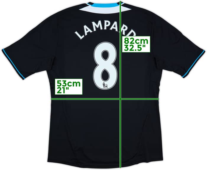 2011-12 Chelsea Away Shirt Lampard #8 - 9/10 - (L)