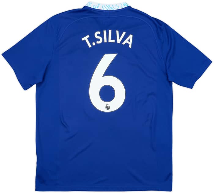 2022-23 Chelsea Home Shirt T.Silva #6 - 10/10 - (L)
