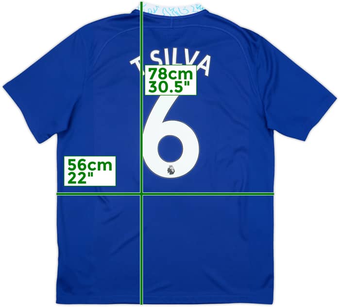 2022-23 Chelsea Home Shirt T.Silva #6 - 10/10 - (L)