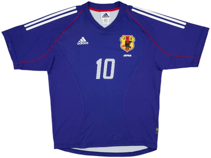 2002-04 Japan Home Shirt Nakamura #10 - 9/10 - (L)