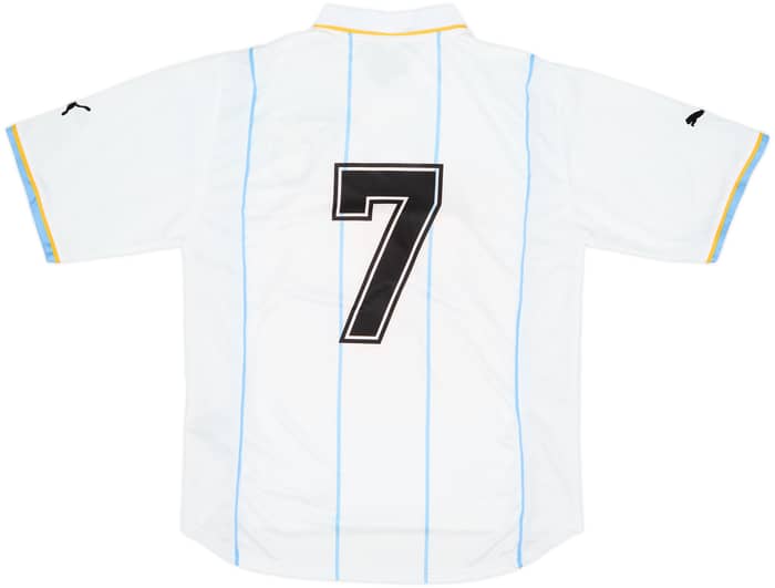 2001-02 Lazio European Home Shirt #7 (Claudio) (M)
