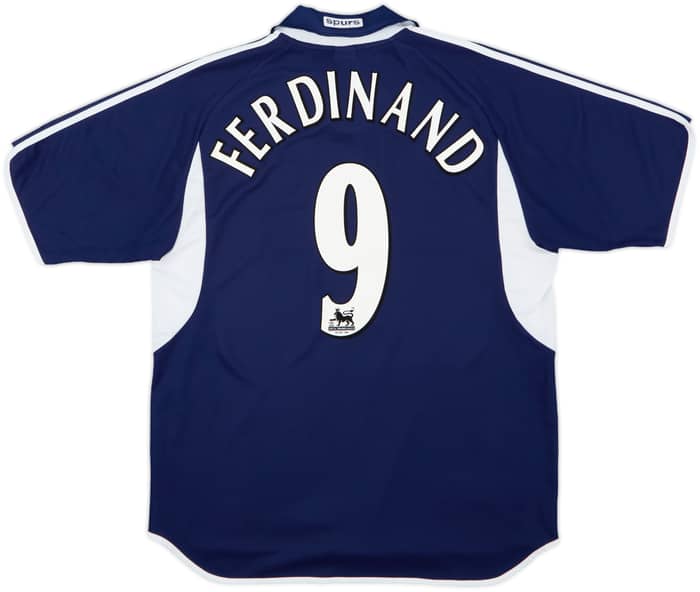 2000-01 Tottenham Away Shirt Ferdinand #9 - 8/10 - (L)