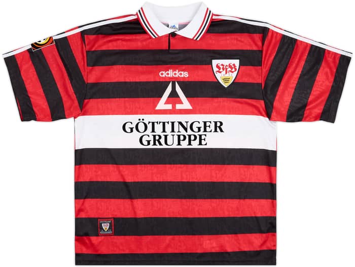 1997-99 Stuttgart Match Issue Away Shirt Ristic #9