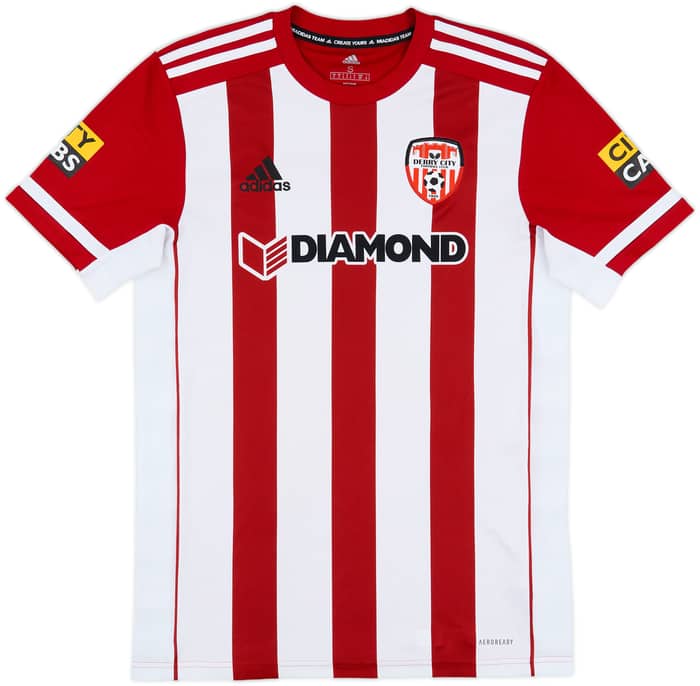 2020-21 Derry City Home Shirt - 6/10 - (S)