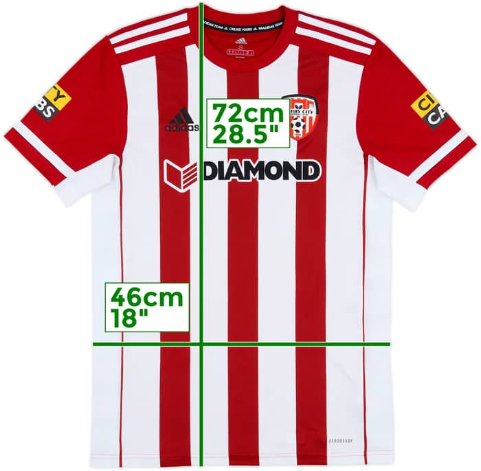 2020-21 Derry City Home Shirt - 6/10 - (S)