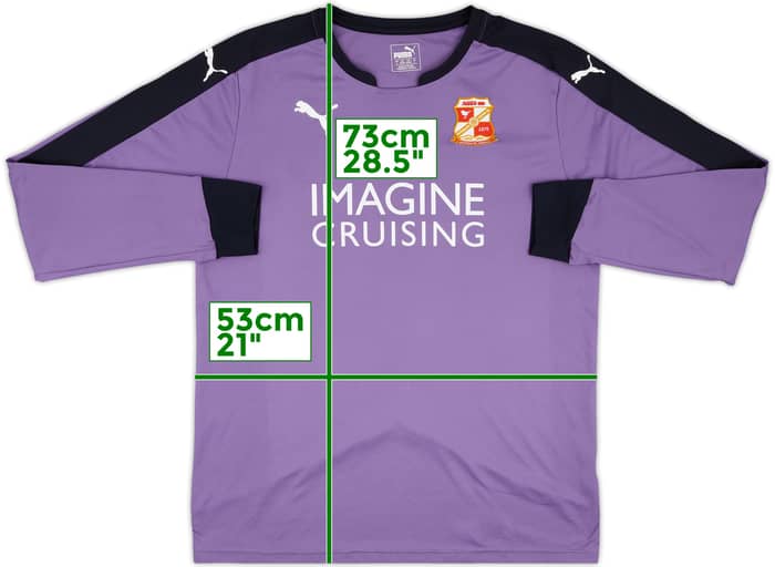 2018-19 Swindon Town GK Shirt - 8/10 - (L)