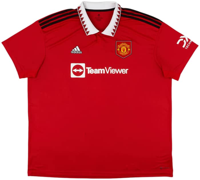 2022-23 Manchester United Home Shirt Ronaldo #7 - 7/10 - (3XL)