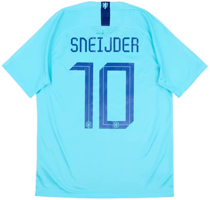 2018-19 Netherlands Away Shirt Sneijder #10 - 8/10 - (M)