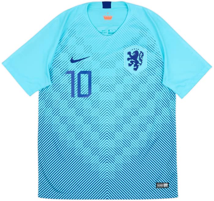 2018-19 Netherlands Away Shirt Sneijder #10 - 8/10 - (M)