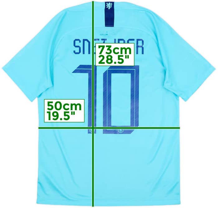 2018-19 Netherlands Away Shirt Sneijder #10 - 8/10 - (M)