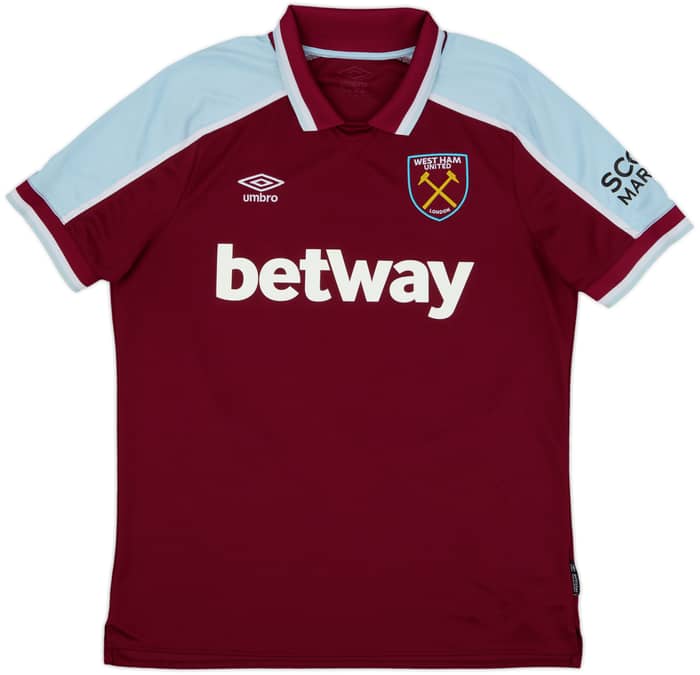 2021-22 West Ham Home Shirt Bowen #20 - 8/10 - (L)