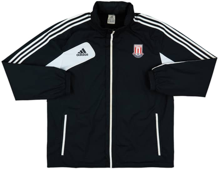 2011-12 Stoke City adidas Padded Bench Coat - 6/10 - (XL/XXL)