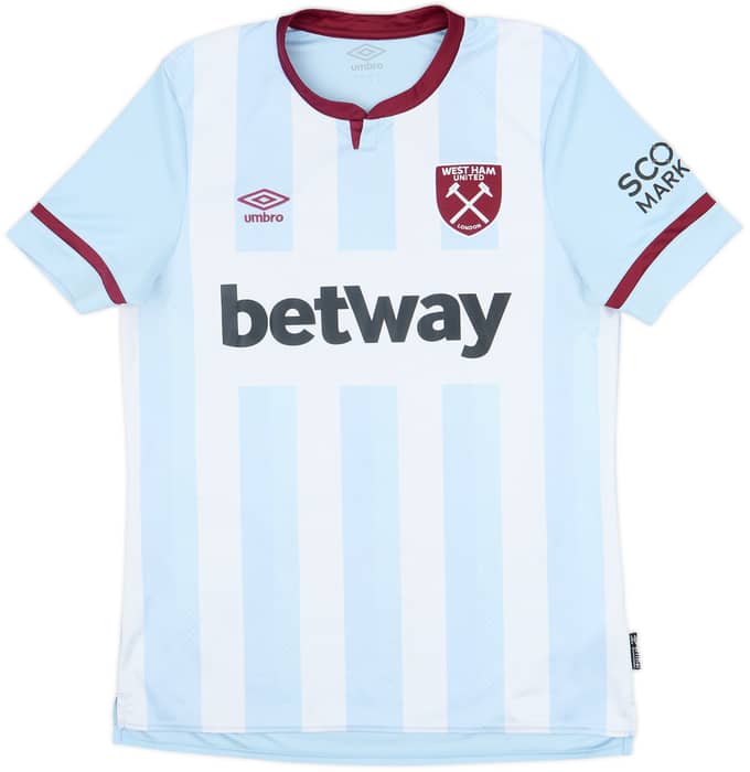 2021-22 West Ham Away Shirt Bowen #20 - 6/10 - (L)