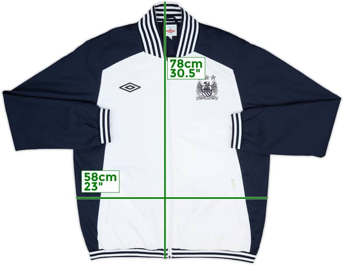 2012-13 Manchester City Umbro Track Jacket - 9/10 - (XL)