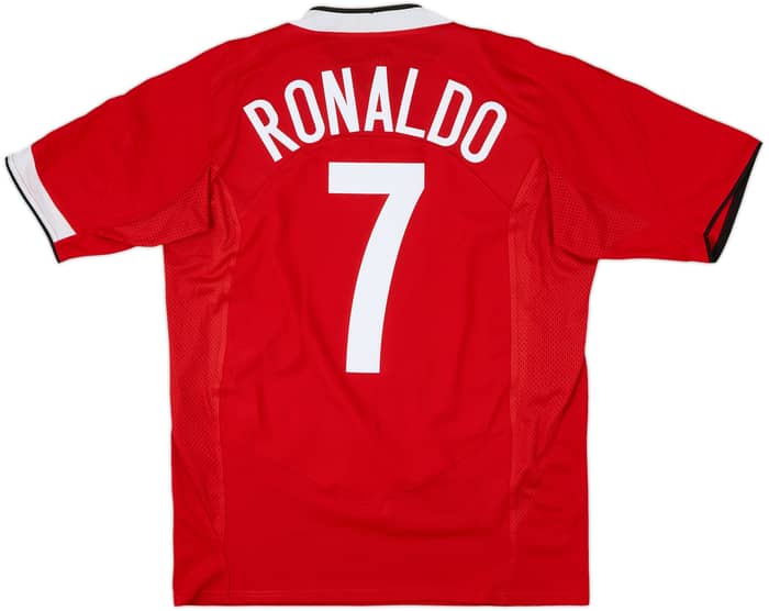 2004-06 Manchester United Home Shirt Ronaldo #7 - 7/10 - (M)