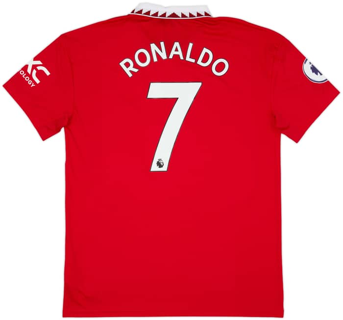 2022-23 Manchester United Home Shirt Ronaldo #7 - 10/10 - (XXL)