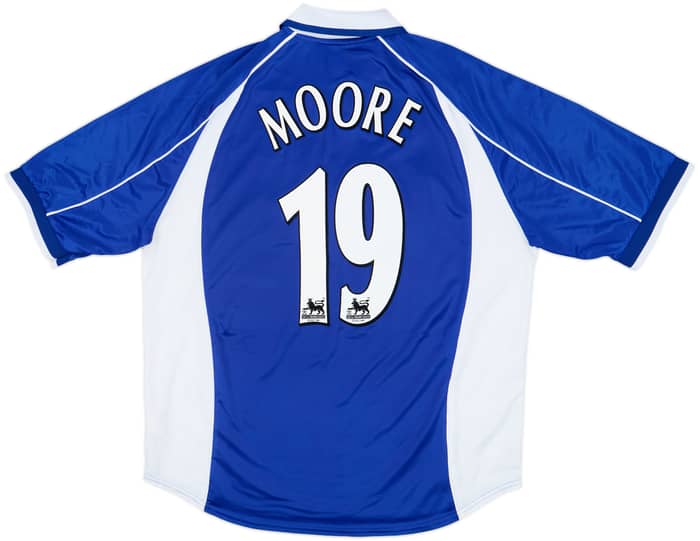 2000-02 Everton Home Shirt Moore #19 - 7/10 - (XL)