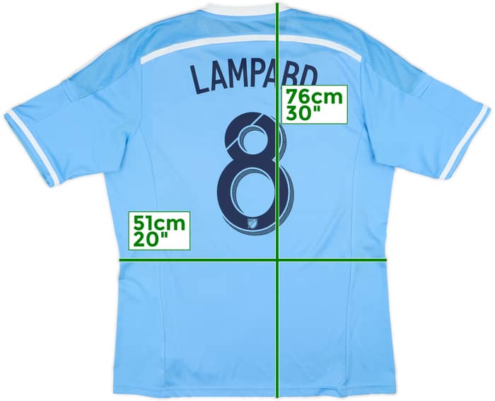 2015-16 New York City Home Shirt Lampard #8 - 7/10 - (L)