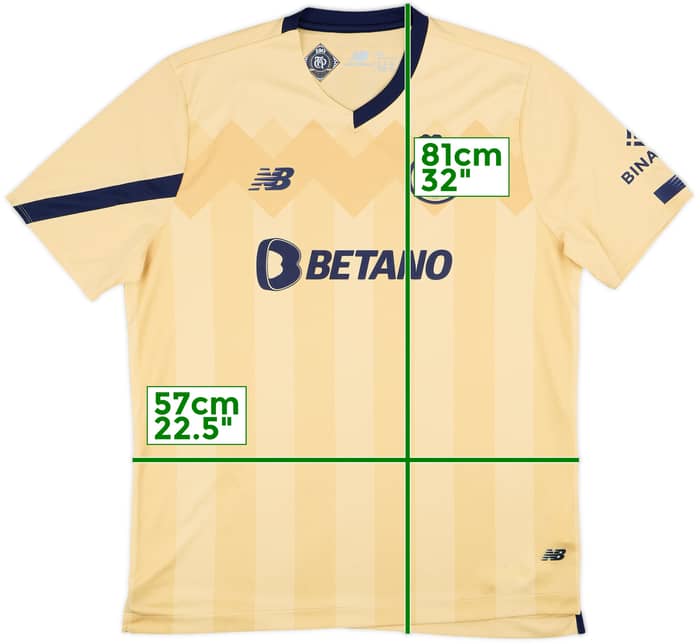 2023-24 Porto Away Shirt - 8/10 - (XL)