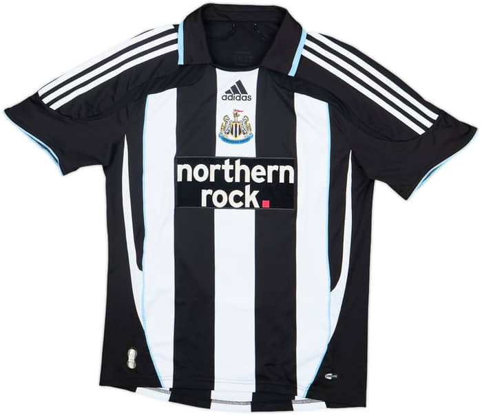 2007-09 Newcastle Home Shirt Ameobi #23 - 7/10 - (S)