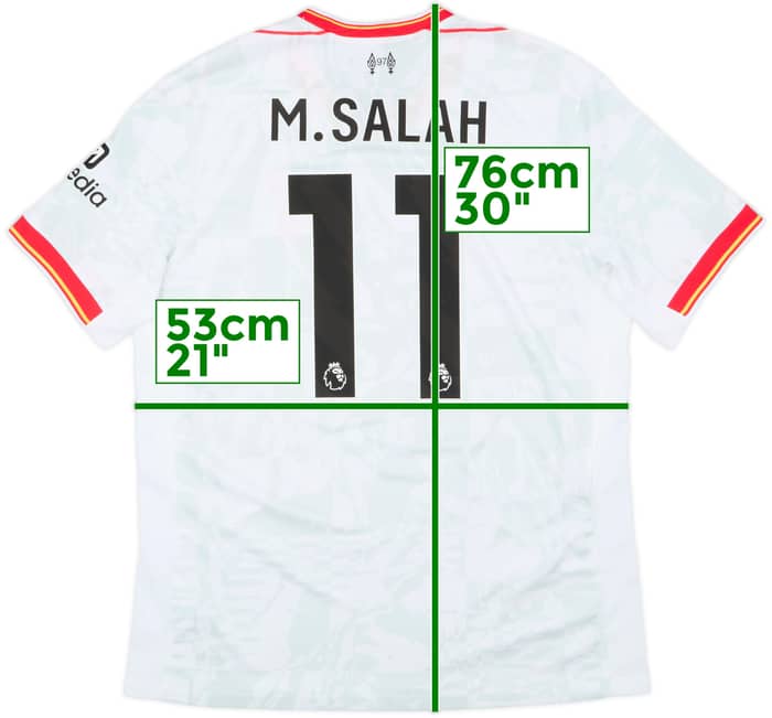 2024-25 Liverpool Third Shirt M.Salah #11 - 9/10 - (L)