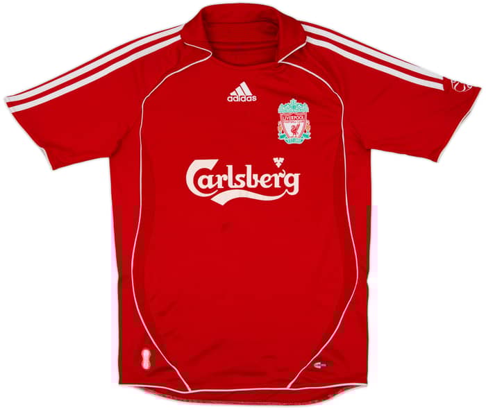 2006-08 Liverpool Home Shirt Gerrard #8 - 6/10 - (S)