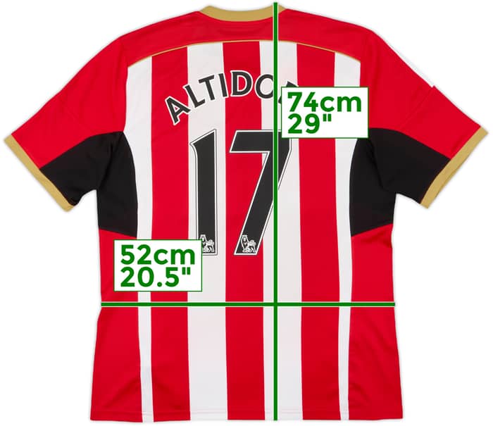 2014-15 Sunderland Home Shirt Altidore #17 - 6/10 - (L)